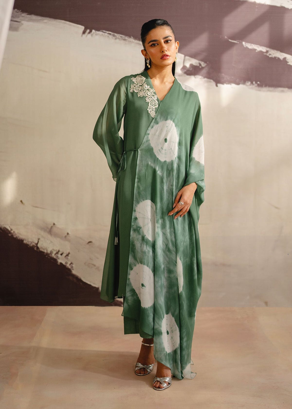 Mahgul | Eye of Cemal | Olive Sun -  Mahgul Ladies Clothes - Original Designer Dress - House of Maryam