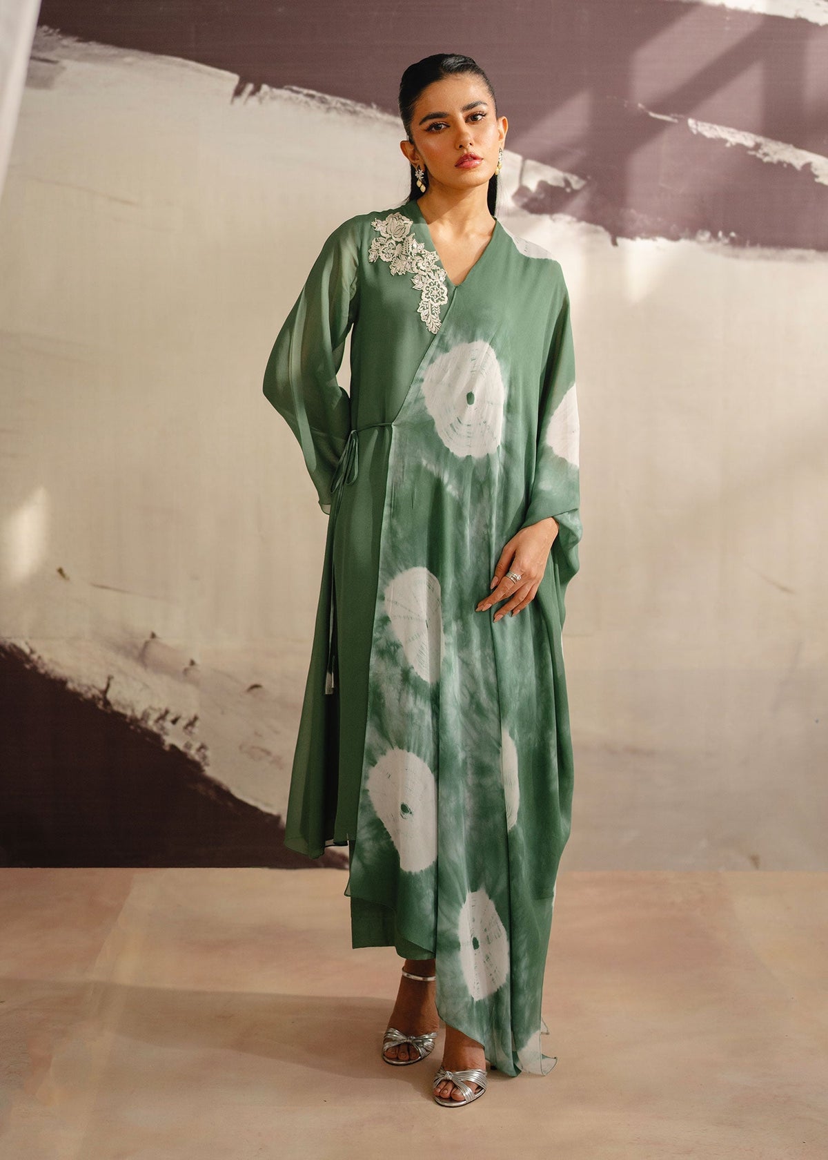 Mahgul | Eye of Cemal | Olive Sun -  Mahgul Ladies Clothes - Original Designer Dress - House of Maryam