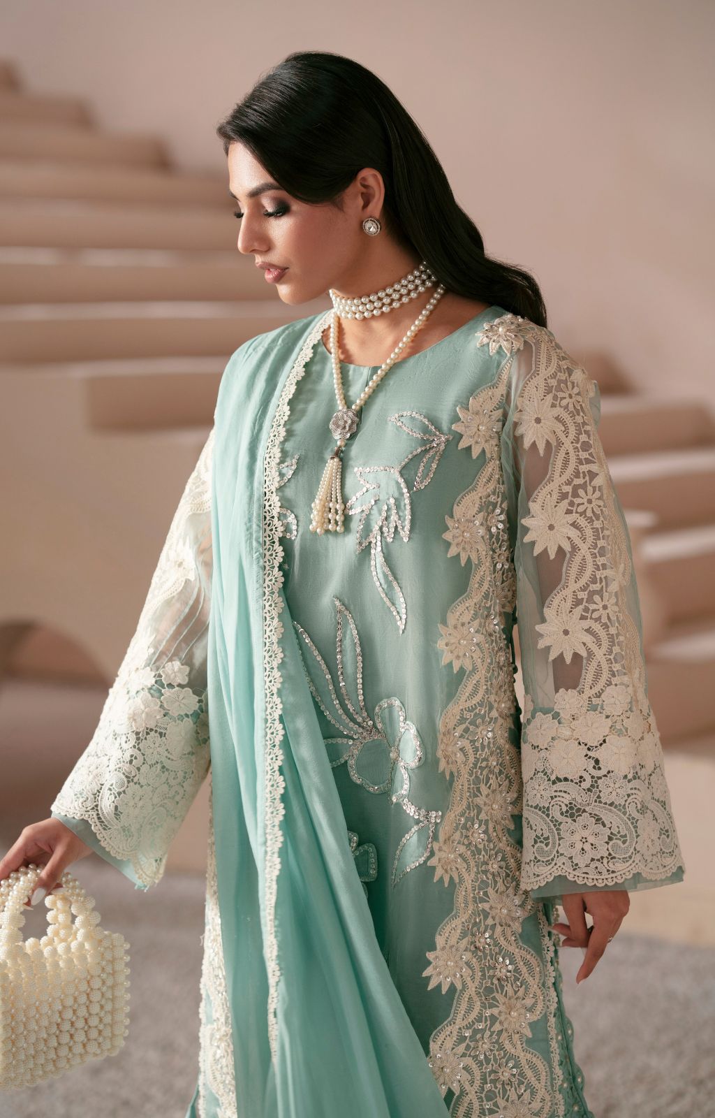 Ajr Couture | Symphony Luxe Festive 25 | Ember -  AJR Couture Ladies Clothes -  House of Maryam