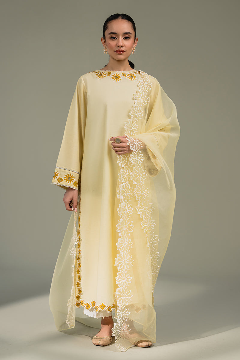 Cross Stitch | Basic Pret | Sun Field-2PC (Shirt & Dupatta), image 2