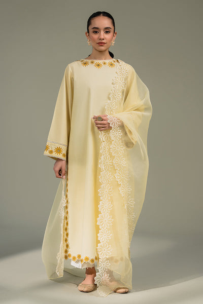 Cross Stitch | Basic Pret | Sun Field-2PC (Shirt & Dupatta)