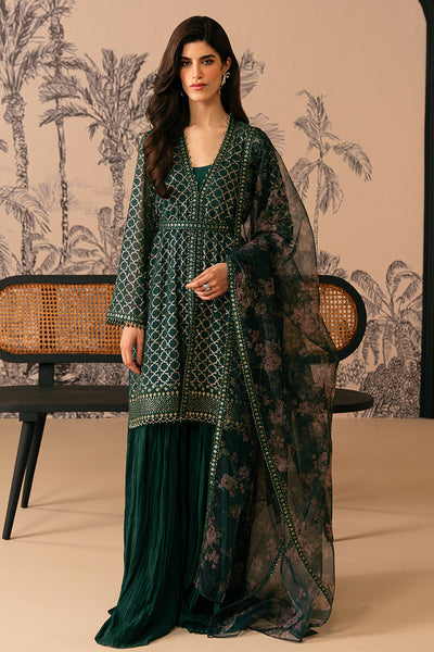 Cross Stitch | Luxe Atelier 24 | VIRIDIAN HAVEN -  Cross Stitch Luxury - Original Designer Dress - House of Maryam
