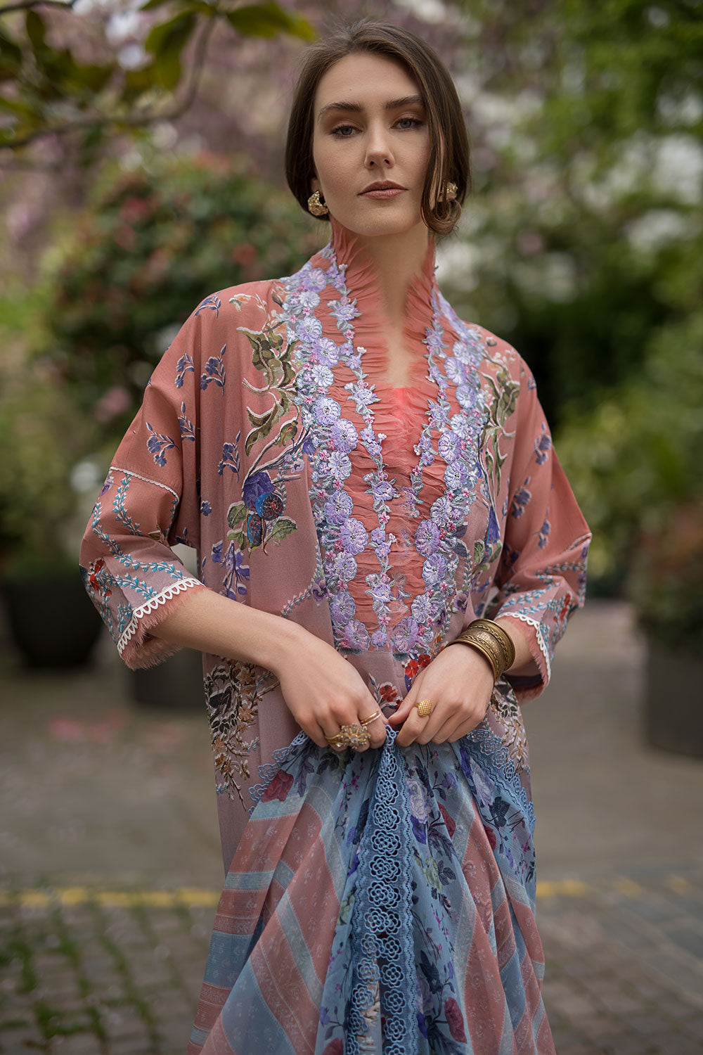 Sobia Nazir | Basics 25 | Design 2A -  Sobia Nazir Ladies Clothes - Original Designer Dress - House of Maryam