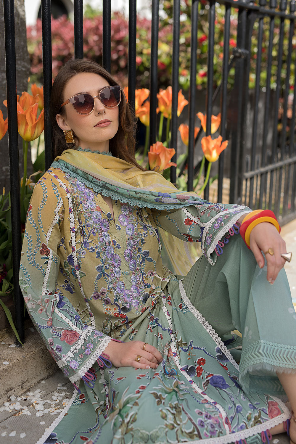 Sobia Nazir | Basics 25 | Design 2B -  Sobia Nazir Ladies Clothes - Original Designer Dress - House of Maryam