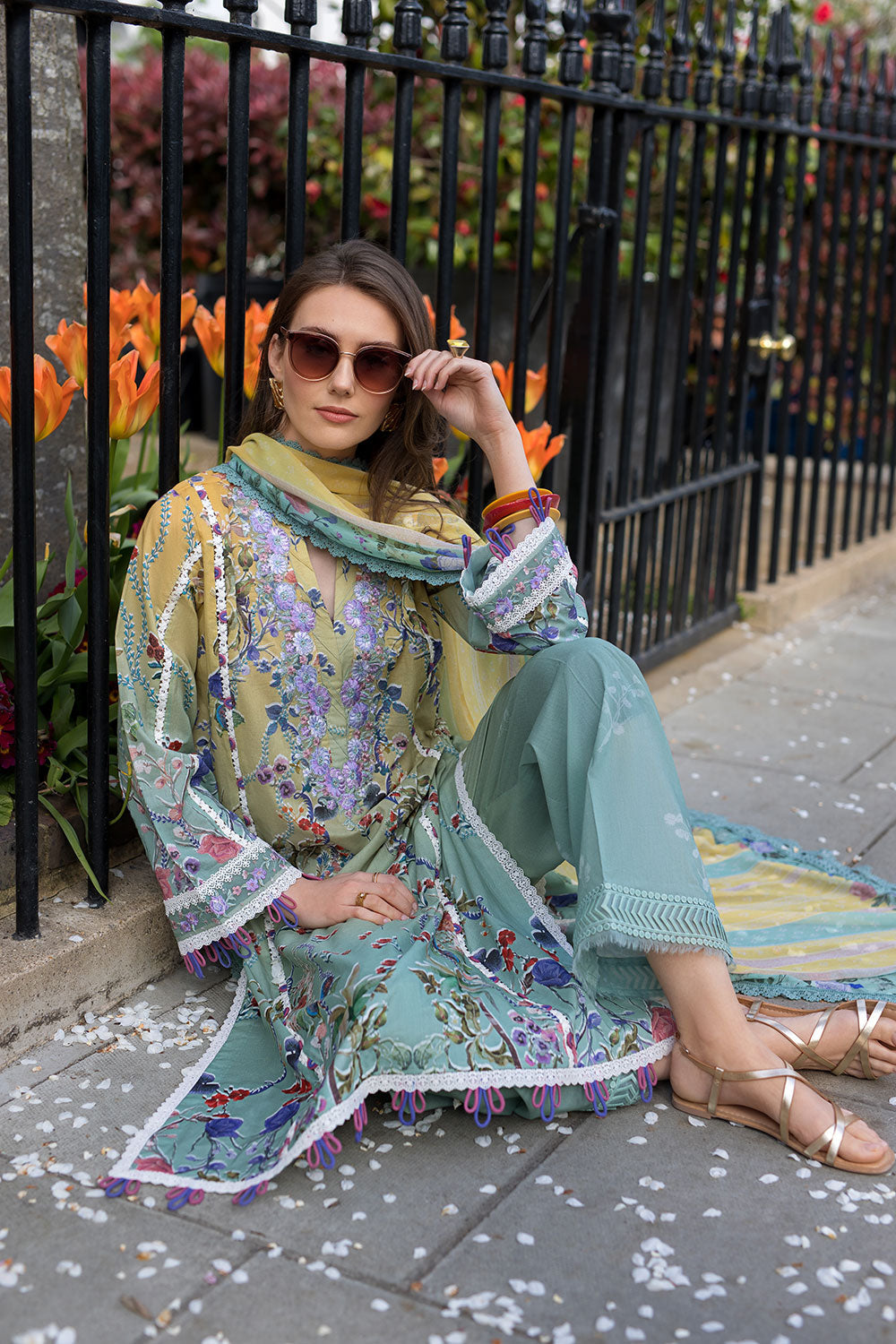 Sobia Nazir | Basics 25 | Design 2B -  Sobia Nazir Ladies Clothes - Original Designer Dress - House of Maryam