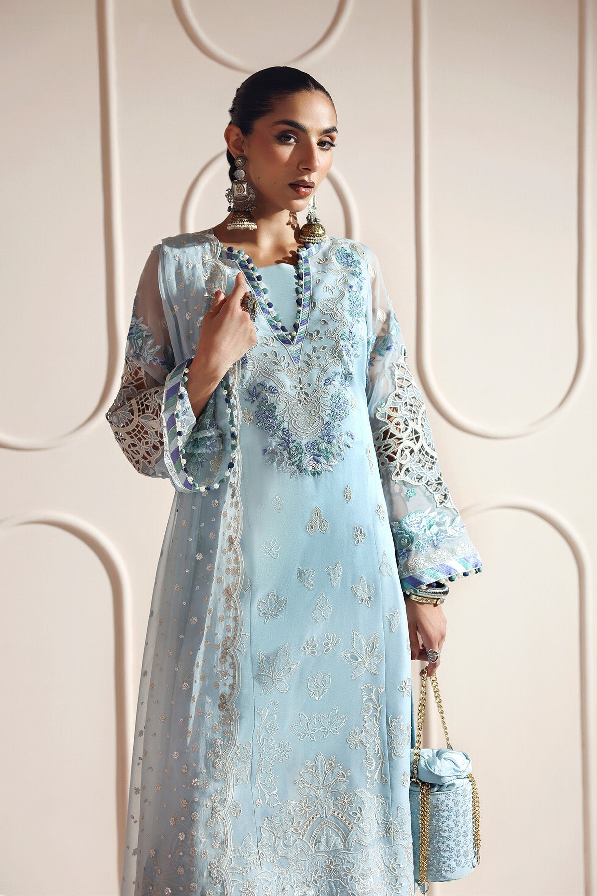 Alizeh | Aymal Luxury Bamber Chiffon | DHANAK-3