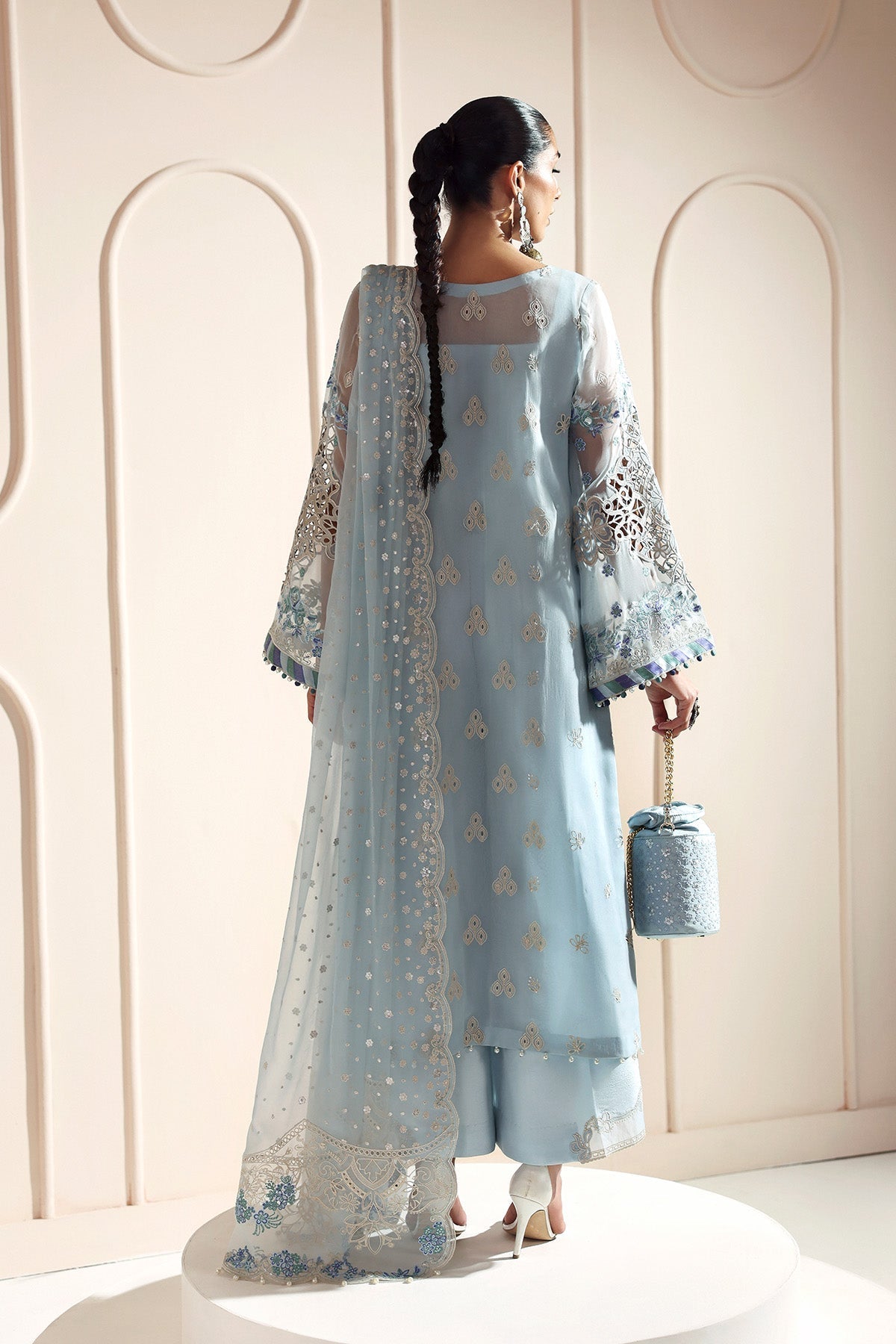 Alizeh | Aymal Luxury Bamber Chiffon | DHANAK-2