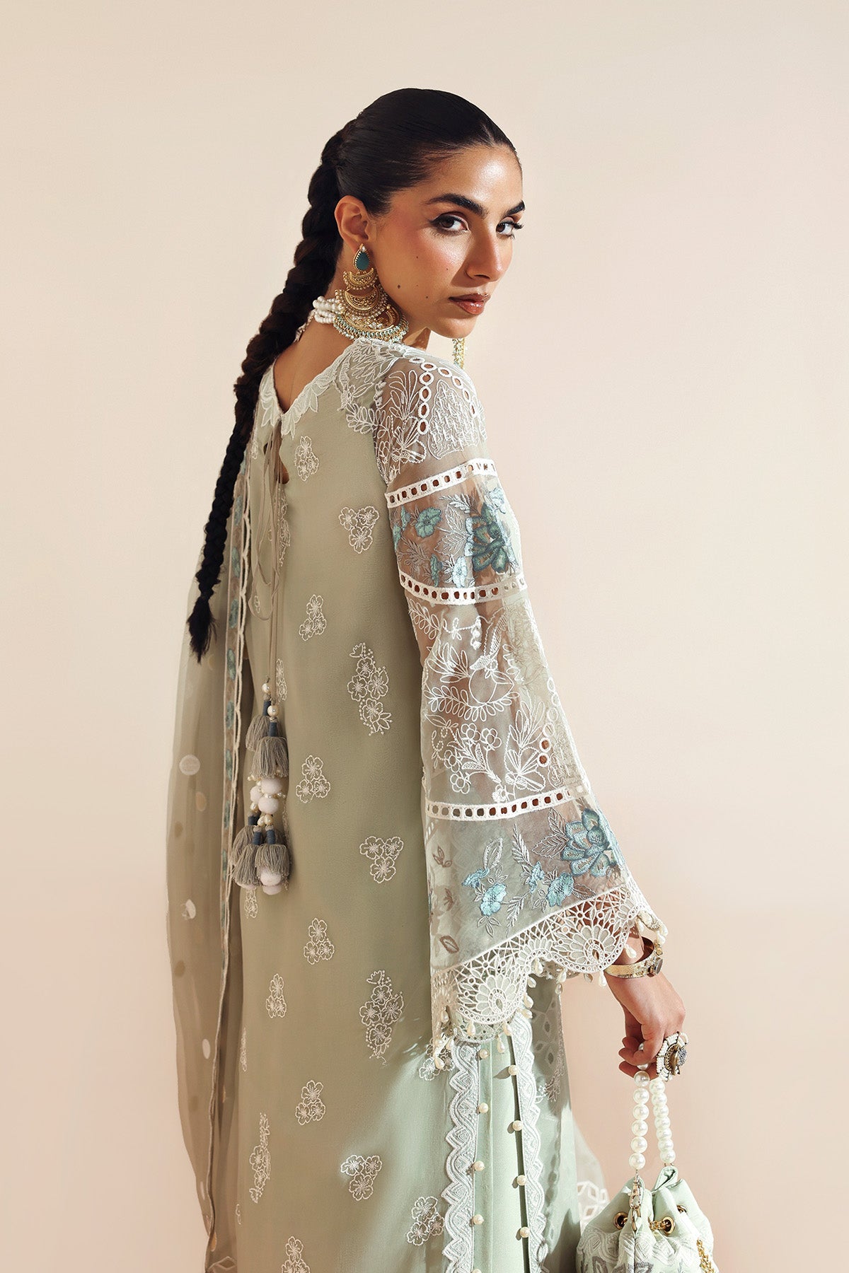 Alizeh | Aymal Luxury Bamber Chiffon | SAIYAARA, image 5