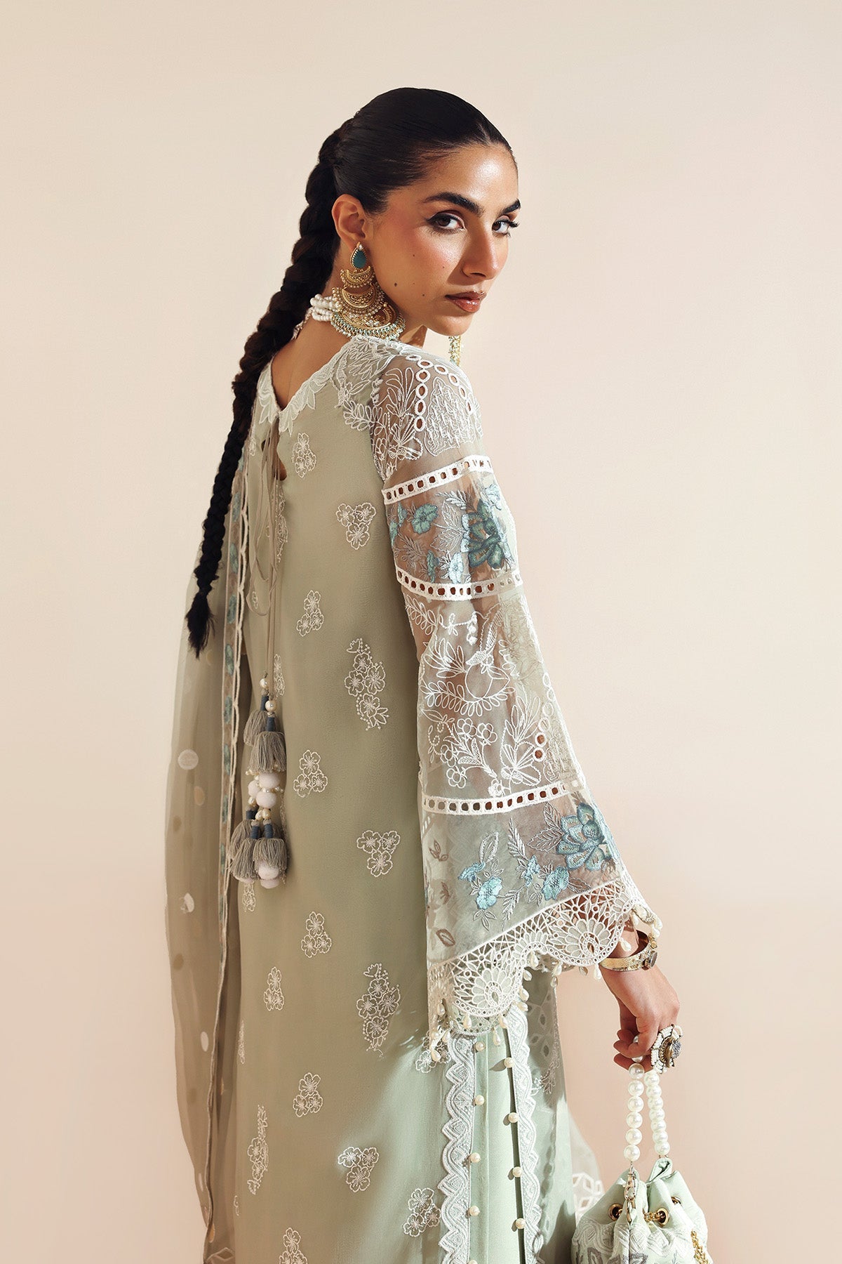 Alizeh | Aymal Luxury Bamber Chiffon | SAIYAARA-5