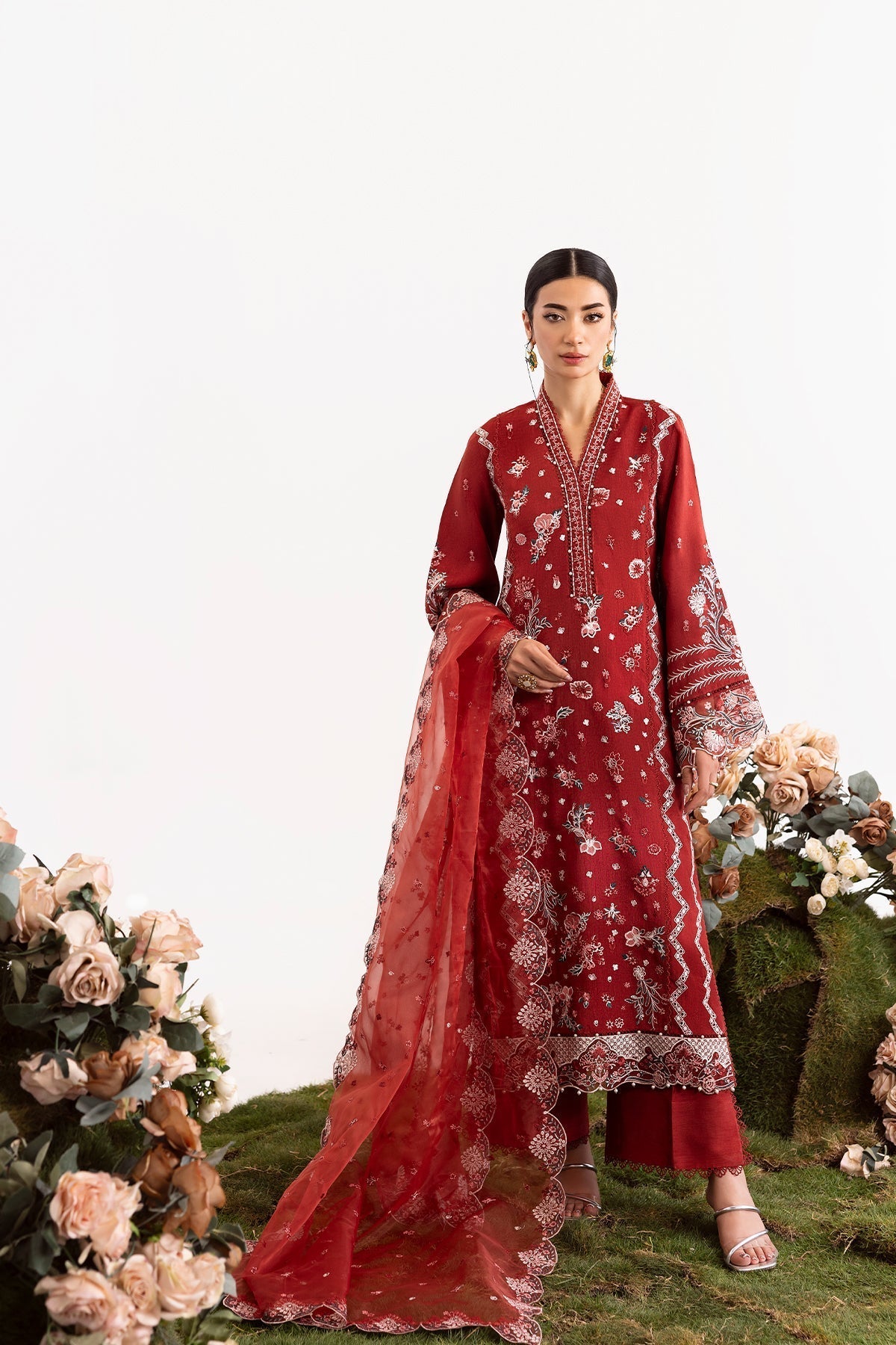 Enzo I Tu Es Aime I Rouille -  Enzo Ladies Clothes - Original Designer Dress - House of Maryam