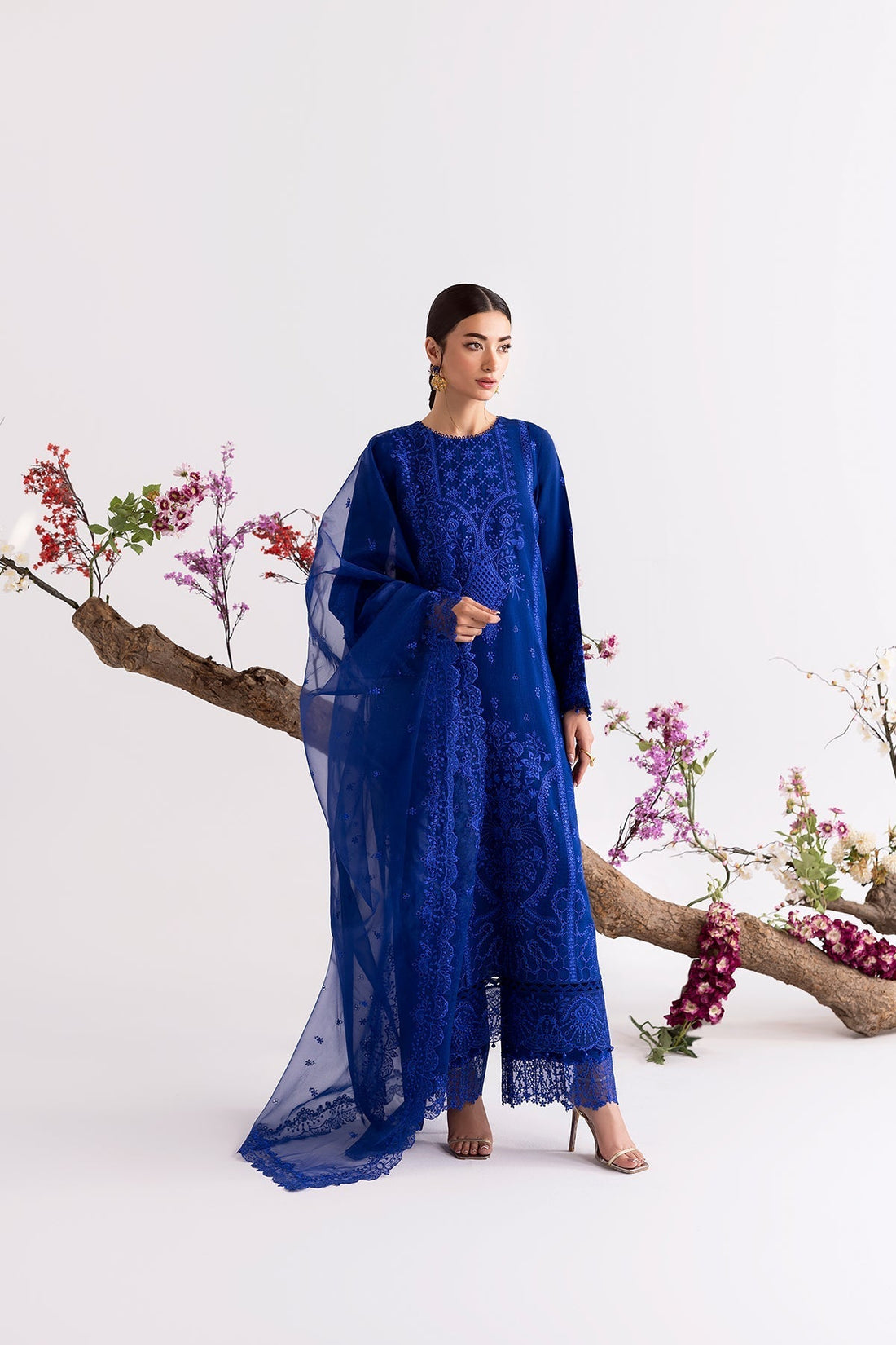 Enzo I Tu Es Aime I Bleue -  Enzo Ladies Clothes - Original Designer Dress - House of Maryam