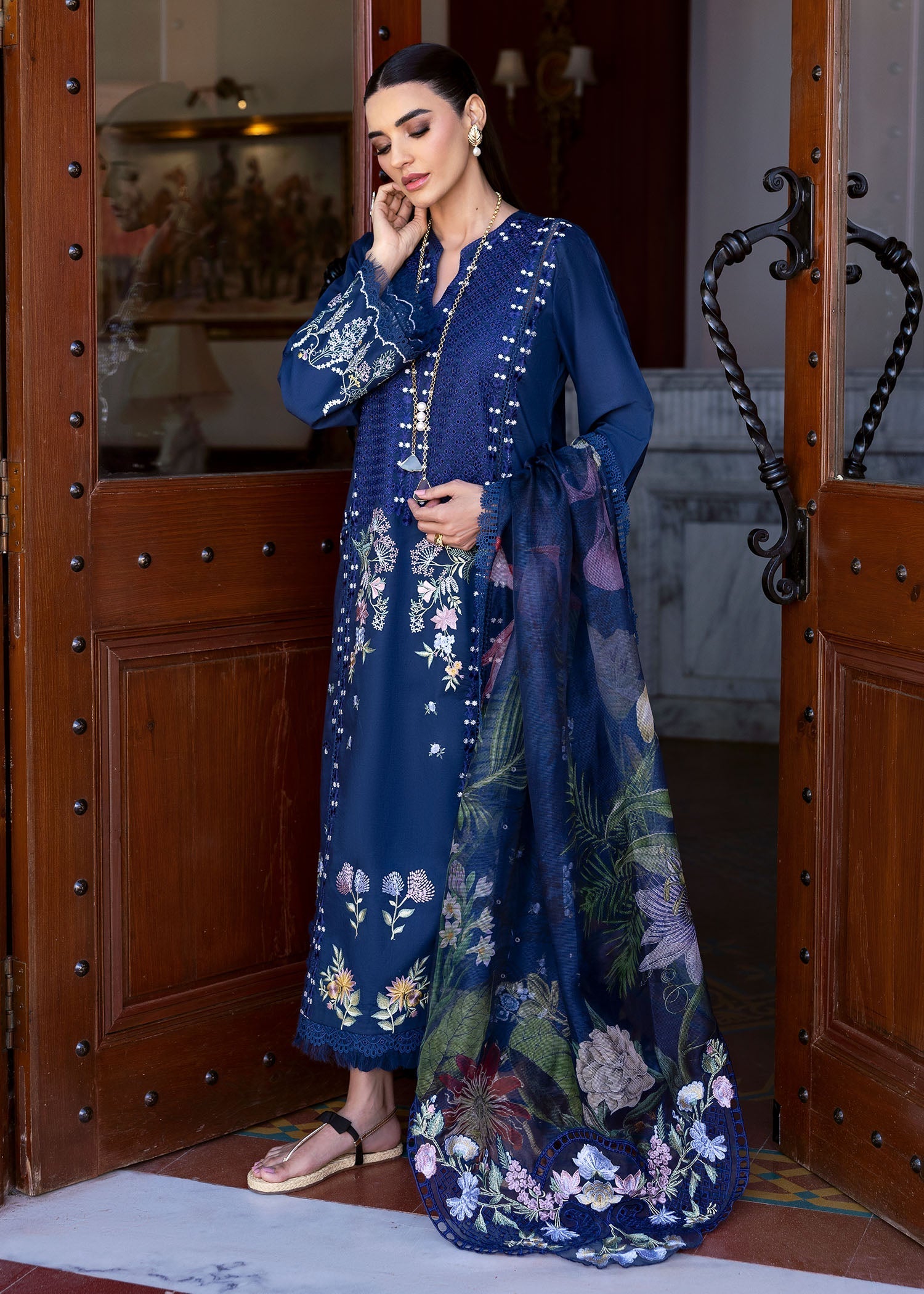 Saira Shakira | Bloom Lawn 25 | HANGING GARDENS 2-B -  Saira Shakira Ladies Clothes - Original Designer Dress - House of Maryam