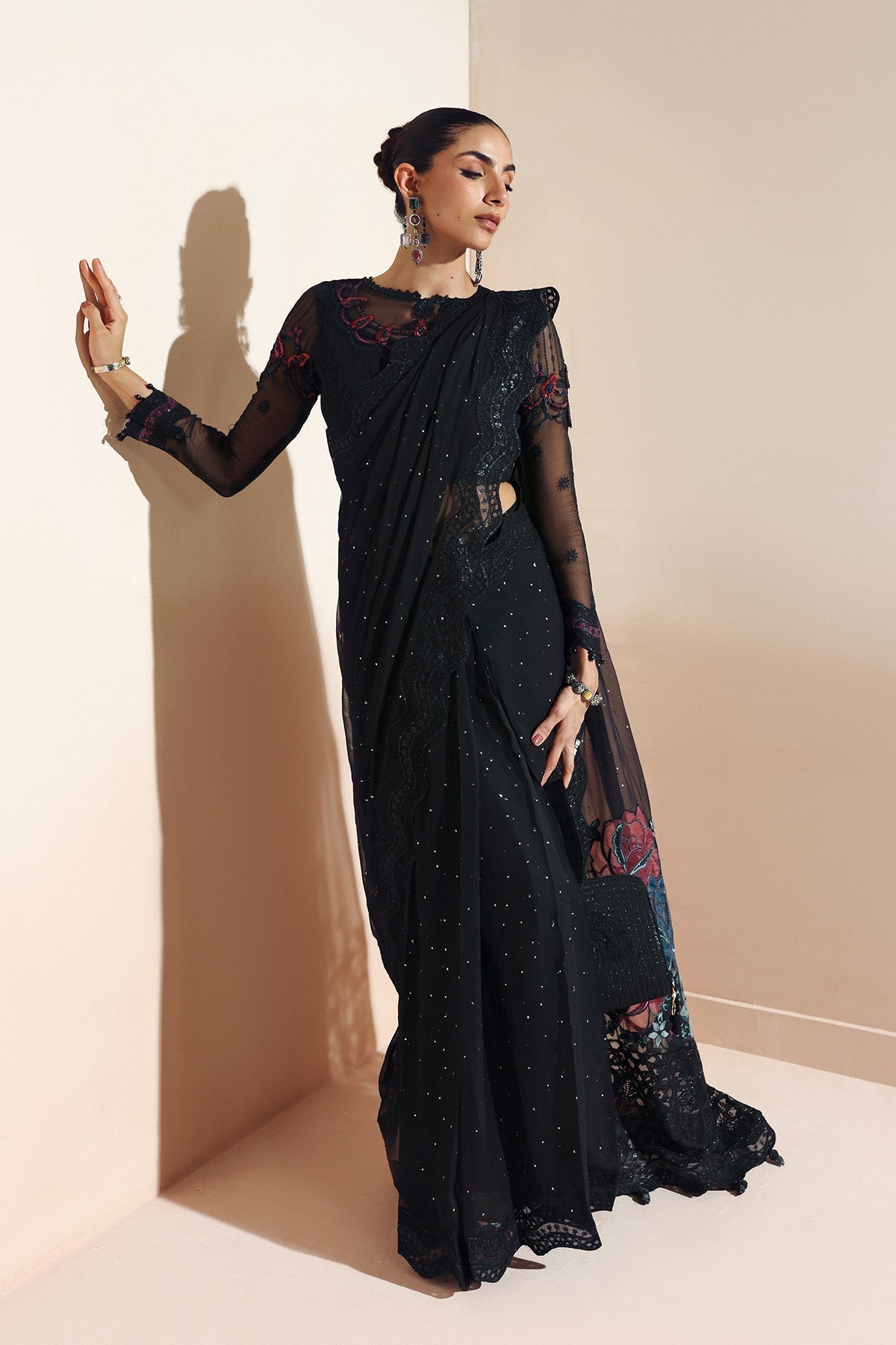 Alizeh | Aymal Luxury Bamber Chiffon | MEERAB-5