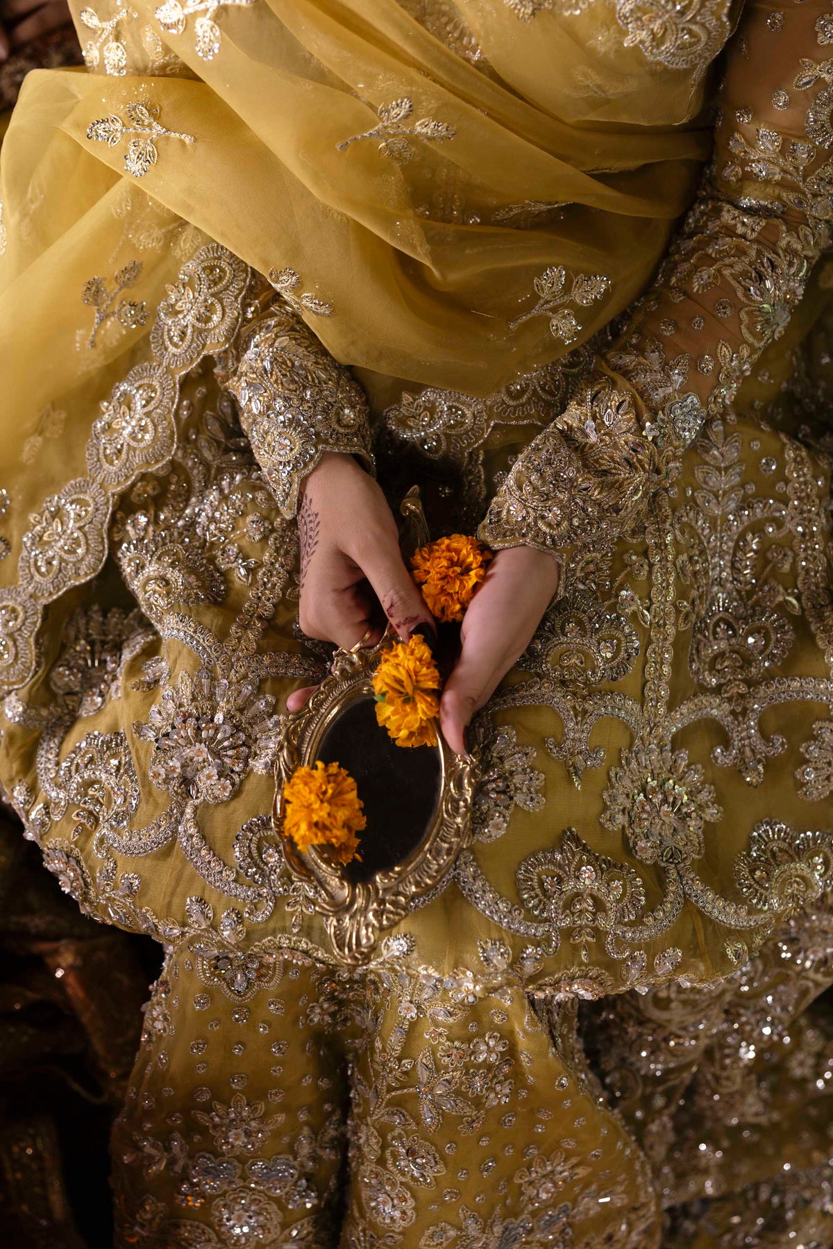 Akbar Aslam Roshanara organza formal maxi and lehenga, photo 9
