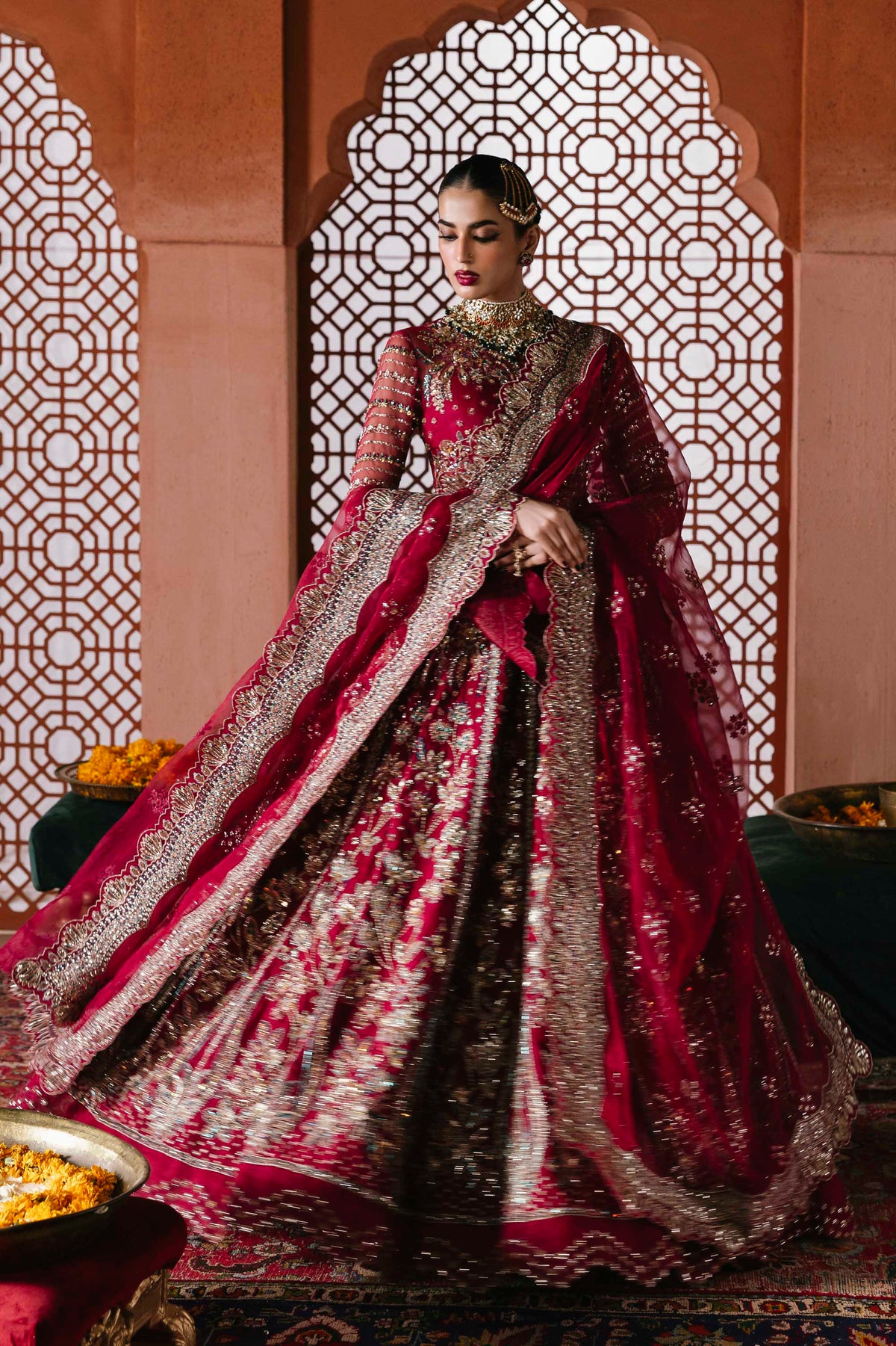 Akbar Aslam Jahanara organza formal maxi, photo 3