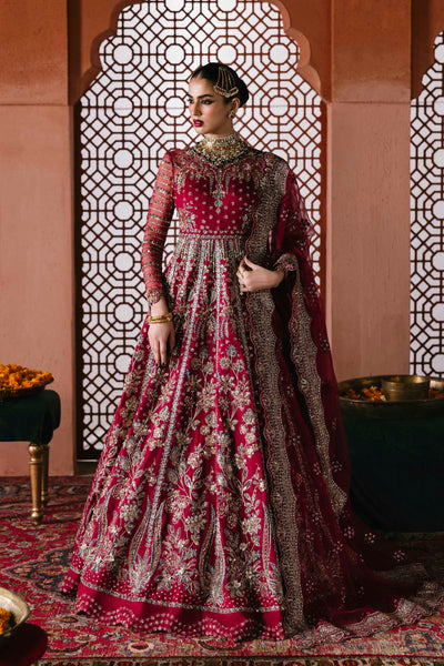 Akbar Aslam Jahanara organza formal maxi