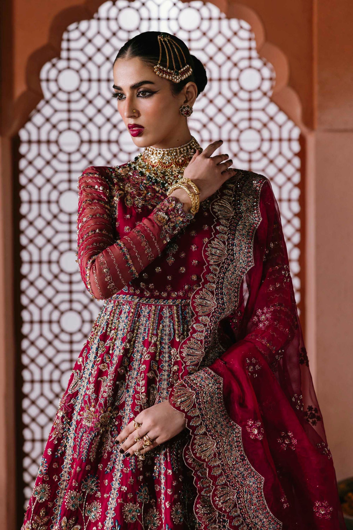 Akbar Aslam Jahanara organza formal maxi, photo 4
