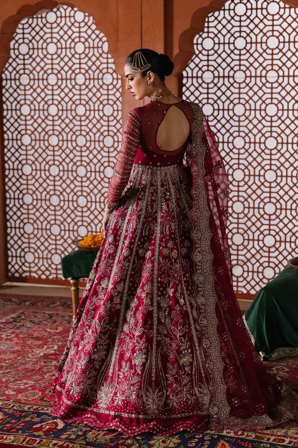 Akbar Aslam Jahanara organza formal maxi, photo 5