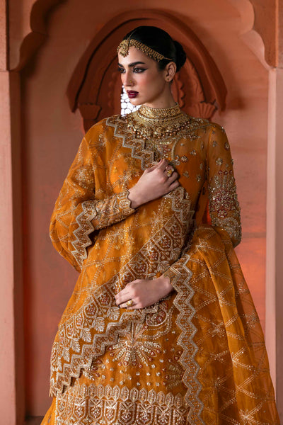 Akbar Aslam Zareen organza formal shirt and lehenga, photo 2
