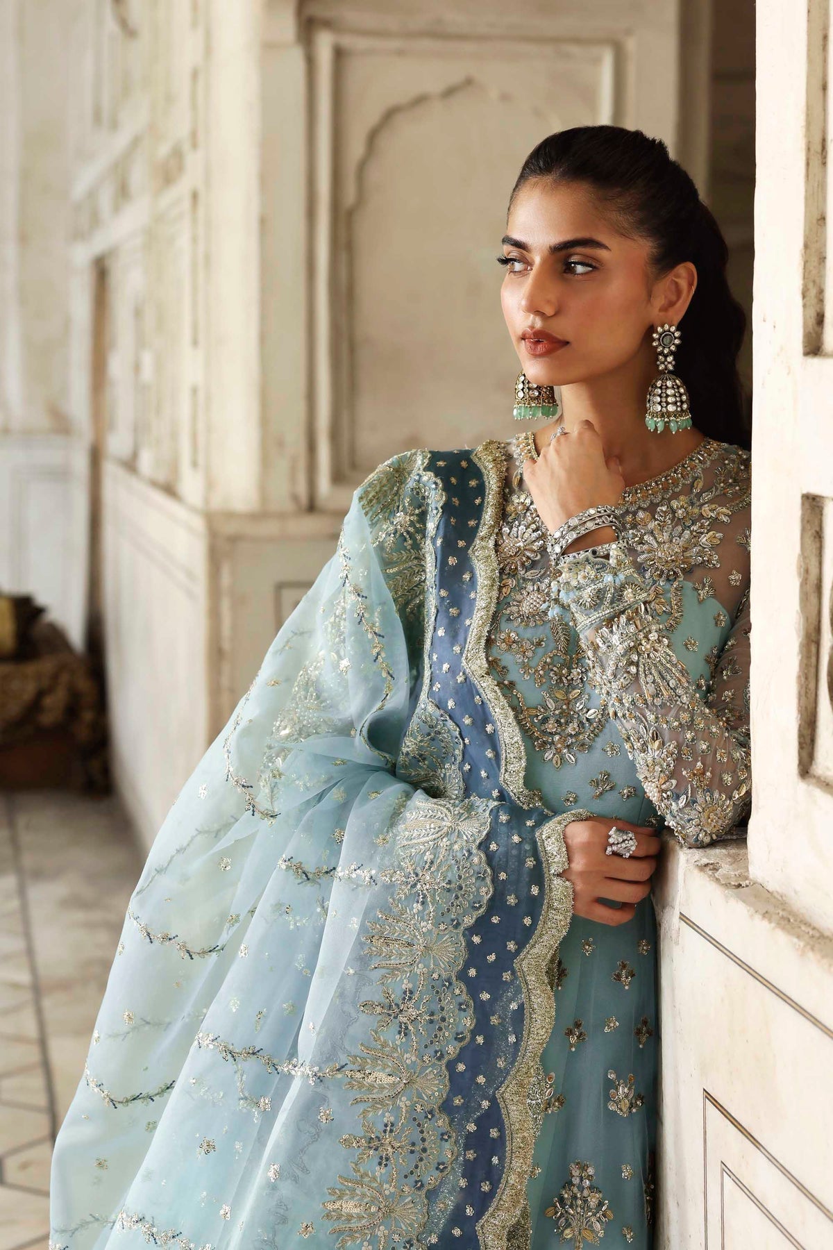 Akbar Aslam Rumul net lehenga choli, photo 5