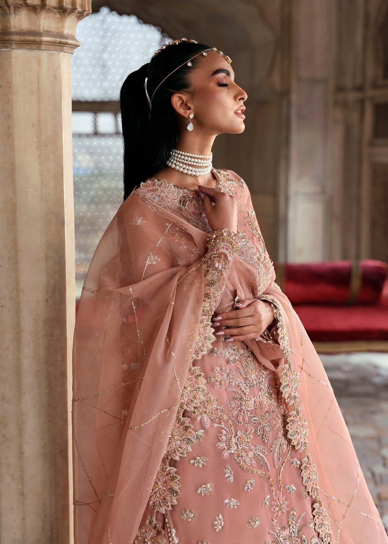 Akbar Aslam | Dastaan Luxury Formals | Nazneen -  Akbar Aslam Ladies Clothes -  House of Maryam