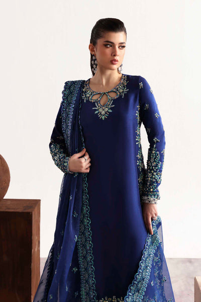 Akbar Aslam Sapphire silk formal suit, photo 3