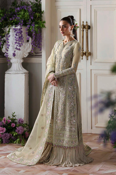 Akbar Aslam Obsidian organza formal shirt and sharara, photo 4