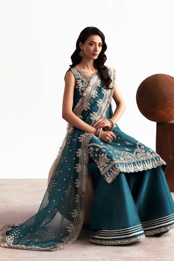 Akbar Aslam | Luxury Formals 25 | Teal-6