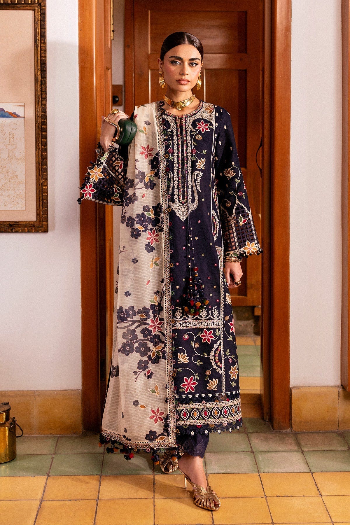 Jazmin | Shahkaar Luxury Eid Lawn SS26 | SL26-D07