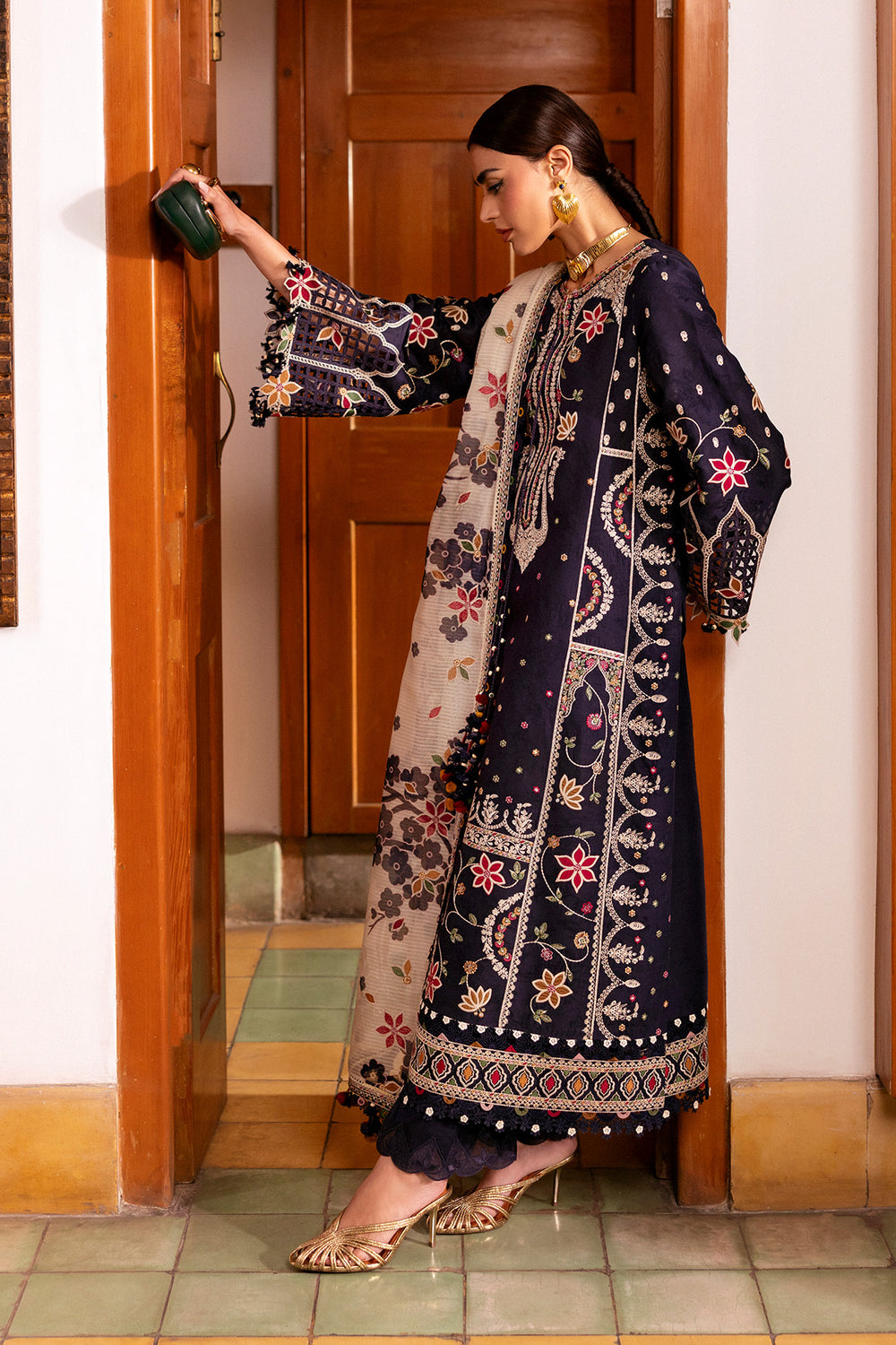 Jazmin | Shahkaar Luxury Eid Lawn SS26 | SL26-D07-4