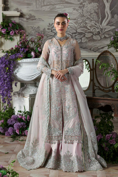 Akbar Aslam Anvaha organza formal shirt and sharara