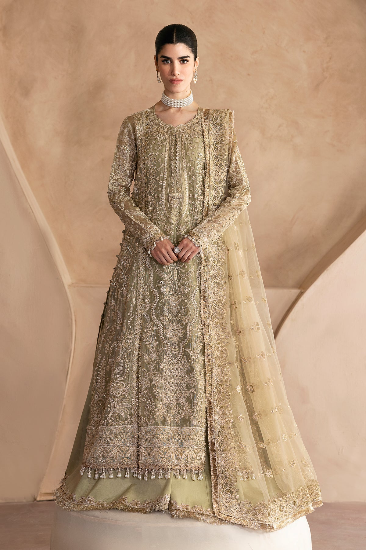 Emaan Adeel | Clay Couture | LUSTRE -  Emaan Adeel Ladies Clothes - Original Designer Dress - House of Maryam