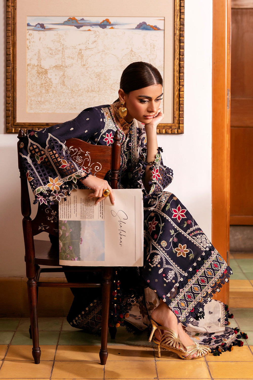 Jazmin | Shahkaar Luxury Eid Lawn SS26 | SL26-D07-6