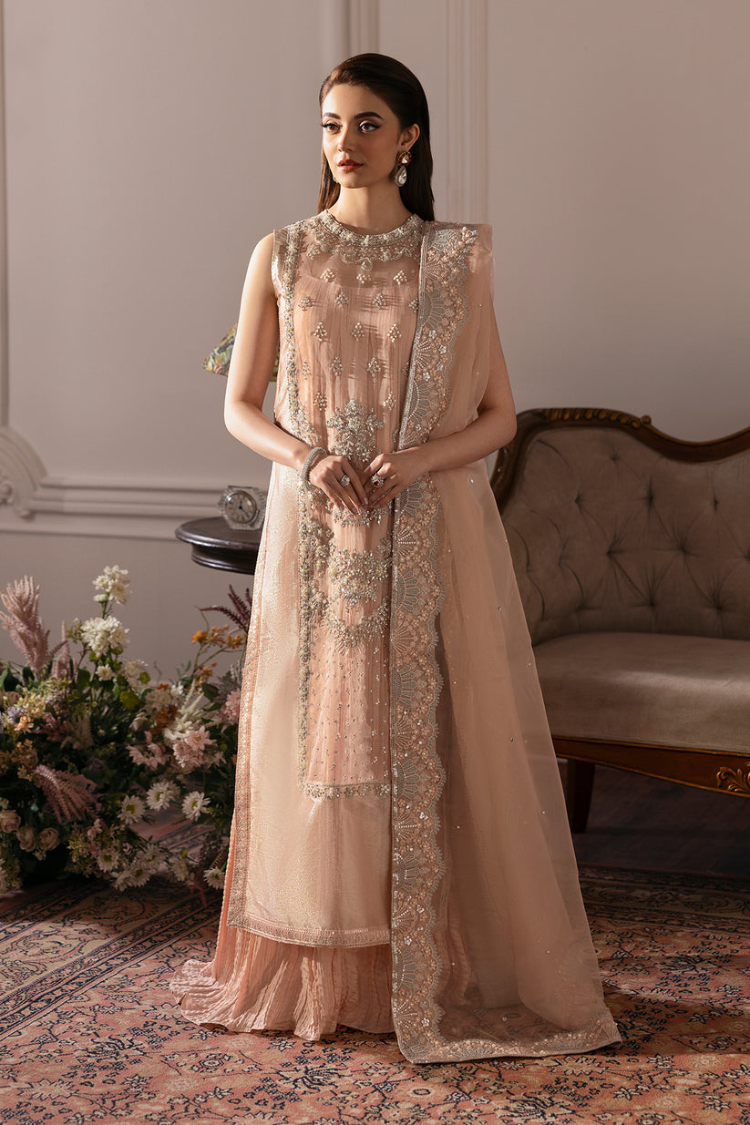 Raja Salahuddin | Love After Love Eid Edit 25 | Bitter Peach -  Raja Salahuddin Ladies Clothes - Original Designer Dress - House of Maryam