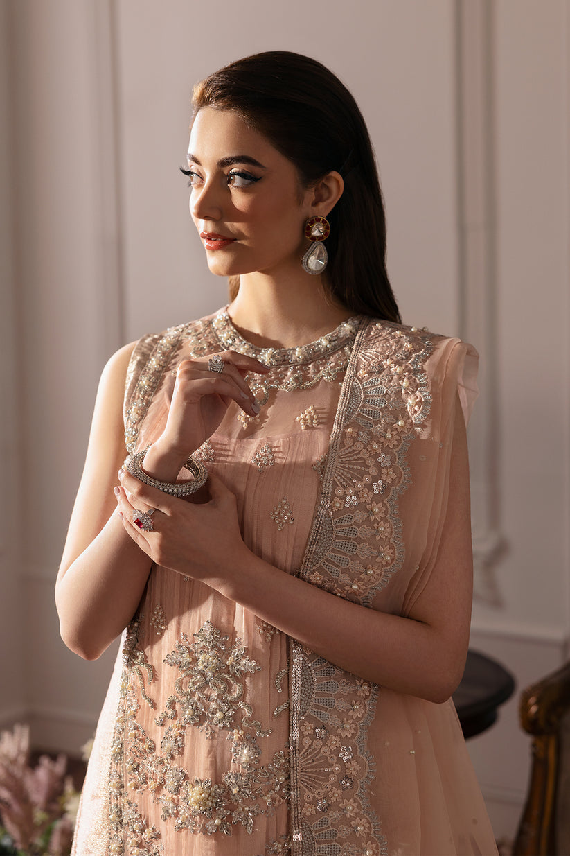 Raja Salahuddin | Love After Love Eid Edit 25 | Bitter Peach -  Raja Salahuddin Ladies Clothes - Original Designer Dress - House of Maryam
