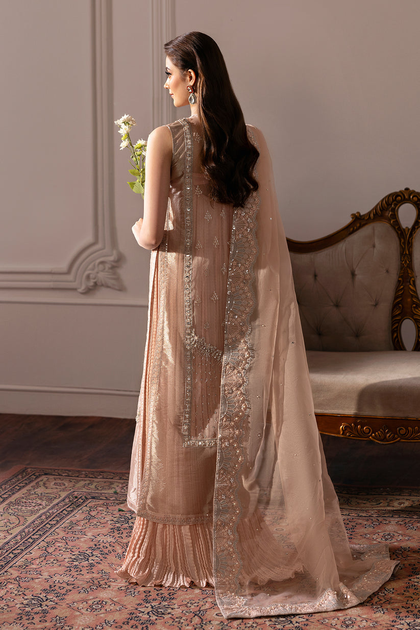 Raja Salahuddin | Love After Love Eid Edit 25 | Bitter Peach -  Raja Salahuddin Ladies Clothes - Original Designer Dress - House of Maryam