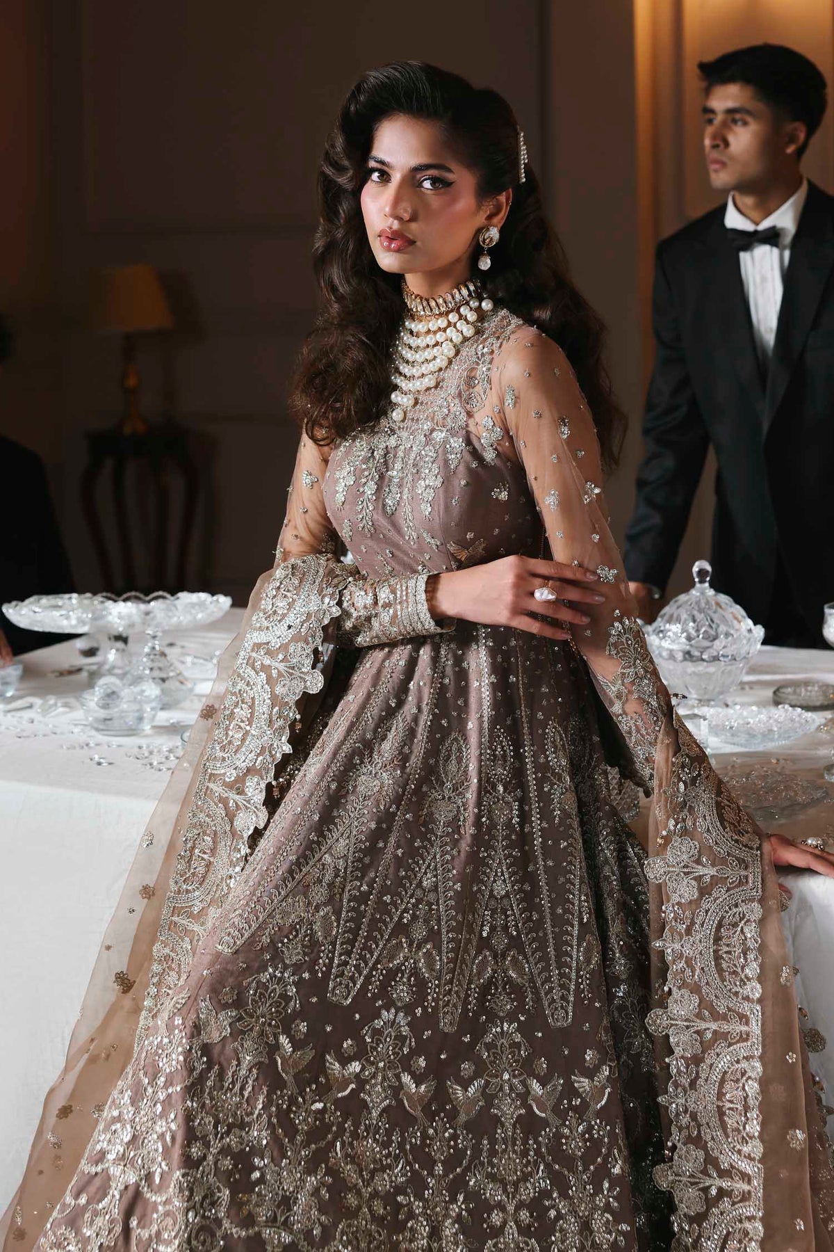Akbar Aslam Noorzaib net formal maxi, photo 6
