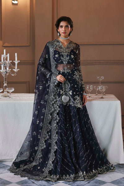 Akbar Aslam Zarpari organza formal shirt and sharara