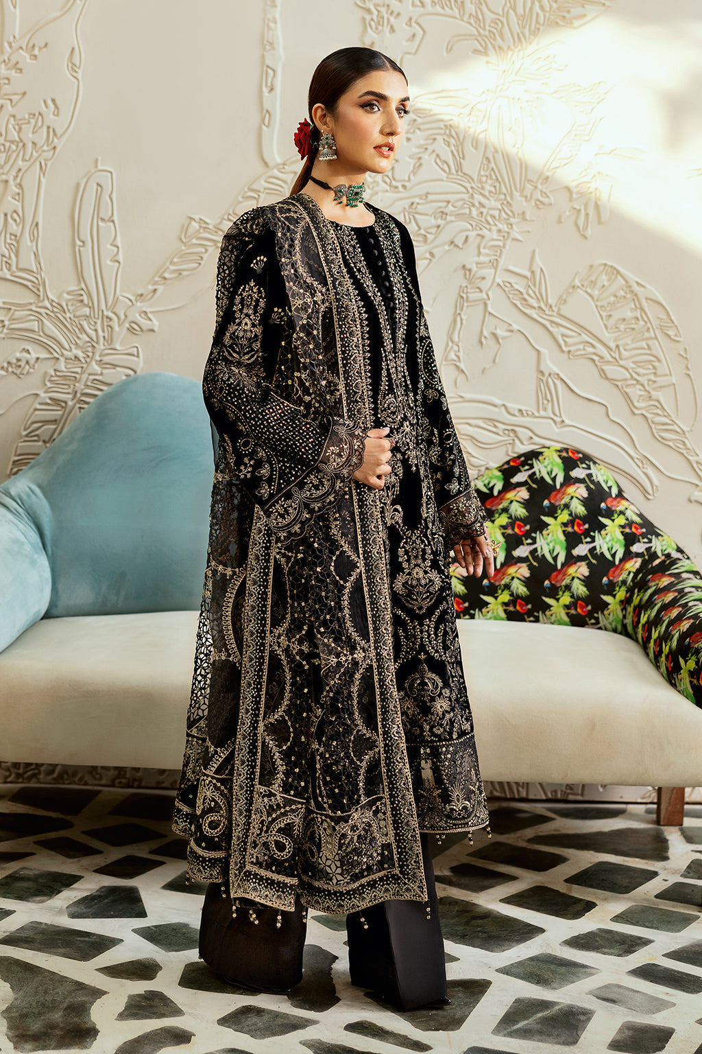 Ramsha | Velvet Collection | V-603, image 3
