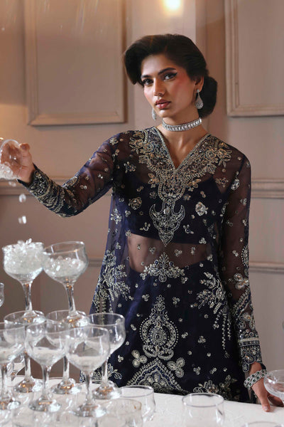 Akbar Aslam Zarpari organza formal shirt and sharara, photo 8
