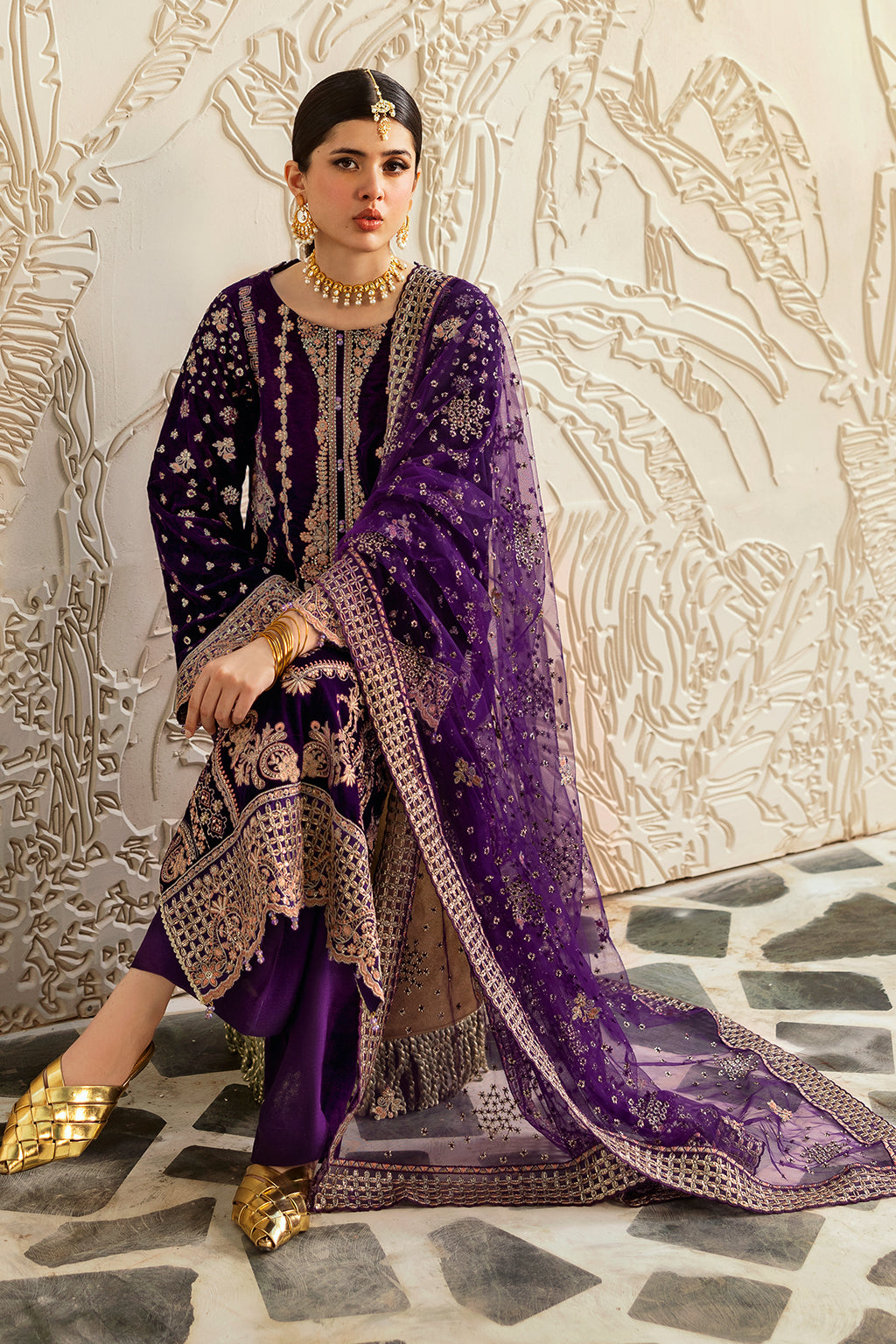 Ramsha | Velvet Collection | V-602, image 6
