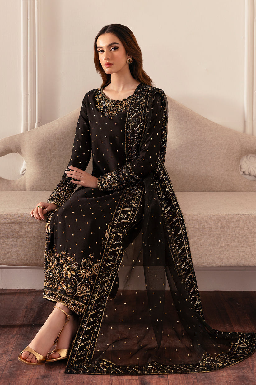 Raja Salahuddin | Love After Love Eid Edit 25 | Inky -  Raja Salahuddin Ladies Clothes - Original Designer Dress - House of Maryam