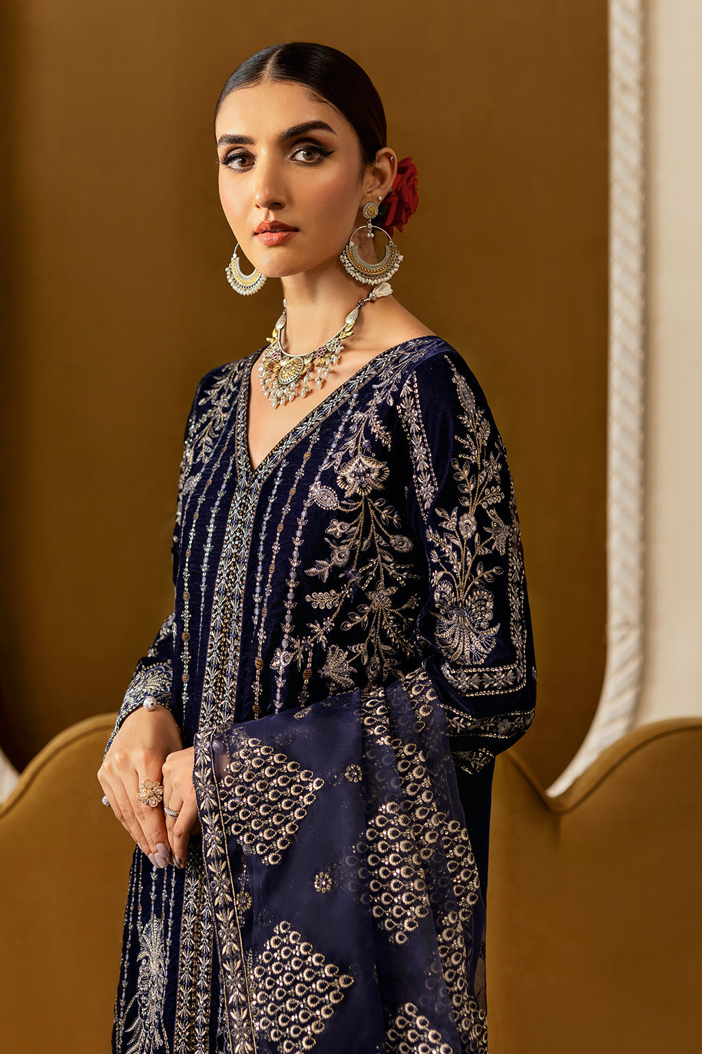 Ramsha | Velvet Collection | V-608, image 5