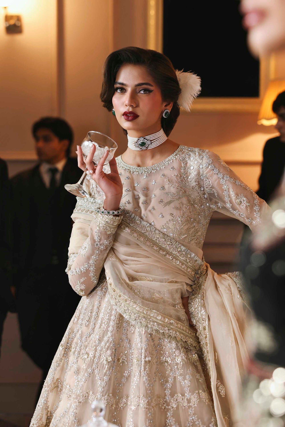Akbar Aslam Gulnisa organza formal maxi, photo 2