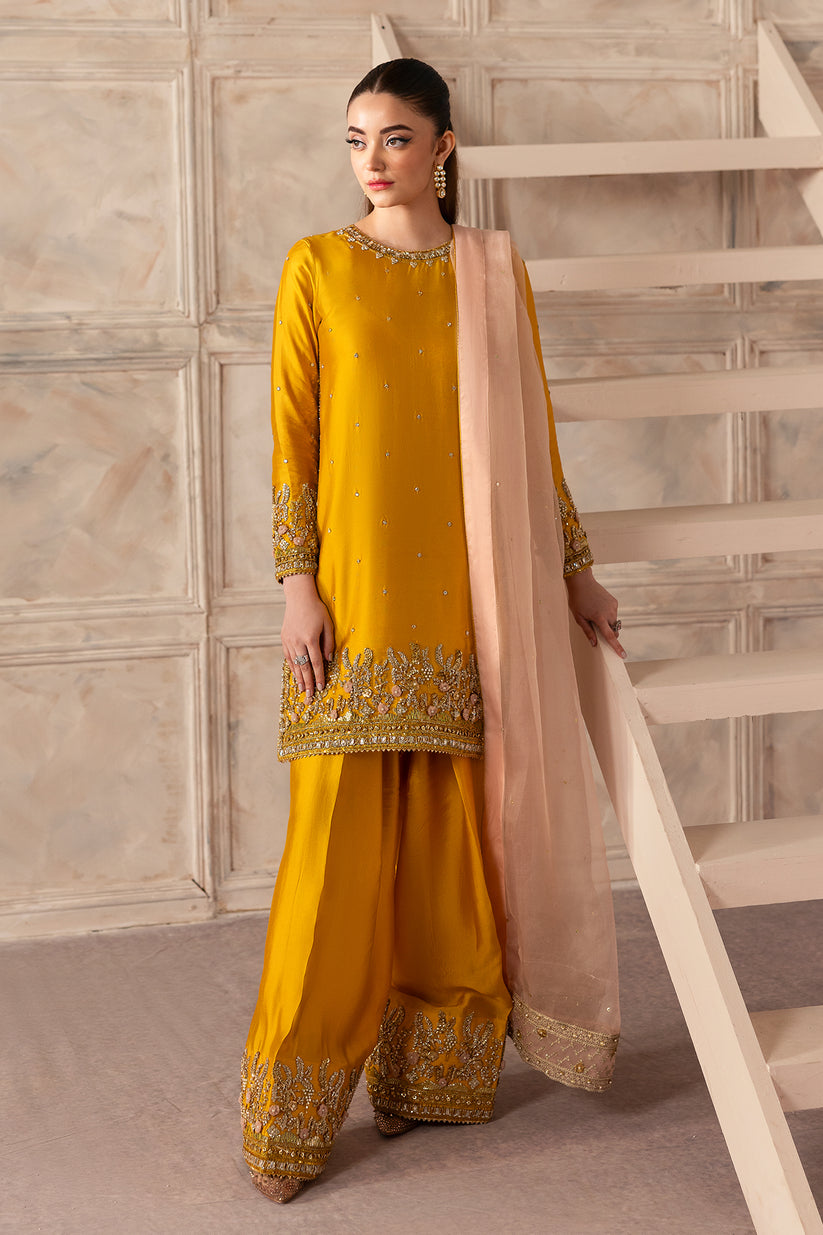 Raja Salahuddin | Love After Love Eid Edit 25 | Dafodil -  Raja Salahuddin Ladies Clothes - Original Designer Dress - House of Maryam
