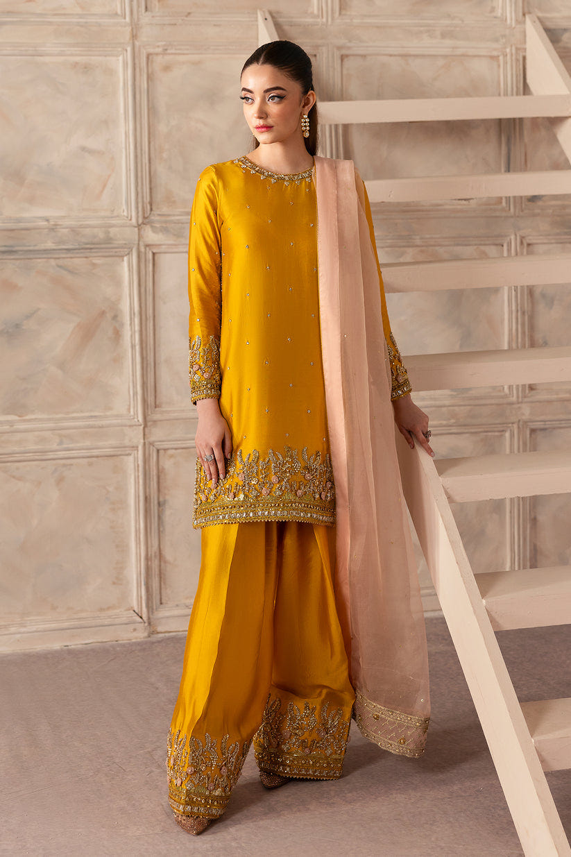 Raja Salahuddin | Love After Love Eid Edit 25 | Dafodil -  Raja Salahuddin Ladies Clothes - Original Designer Dress - House of Maryam