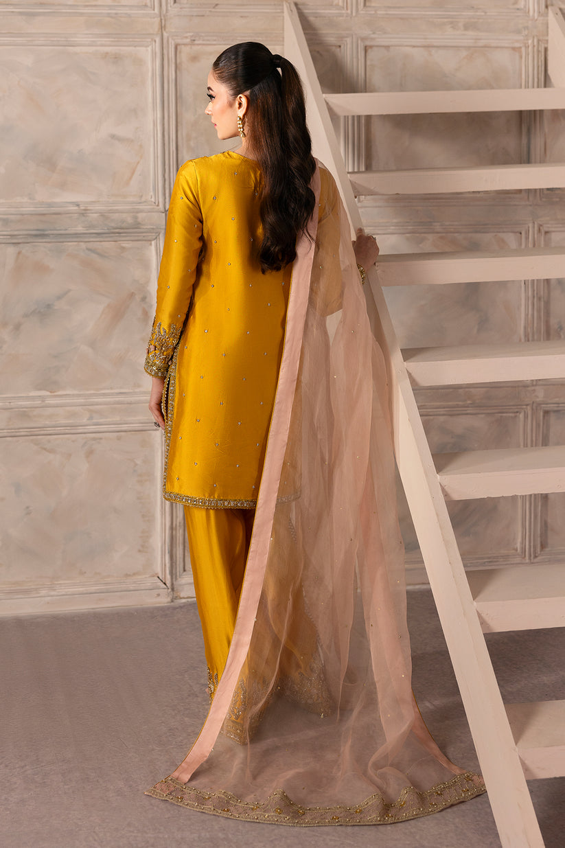 Raja Salahuddin | Love After Love Eid Edit 25 | Dafodil -  Raja Salahuddin Ladies Clothes - Original Designer Dress - House of Maryam