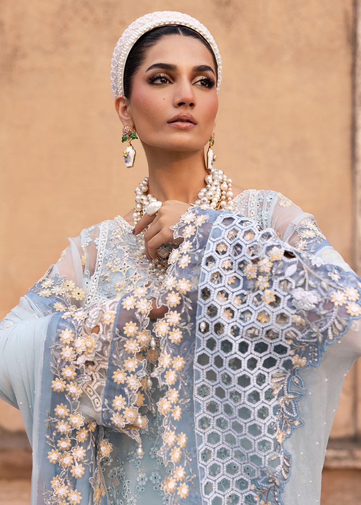 Sardinia | Chiffons Edit | Feroza -  Sardinia Ladies Clothes - Original Designer Dress - House of Maryam
