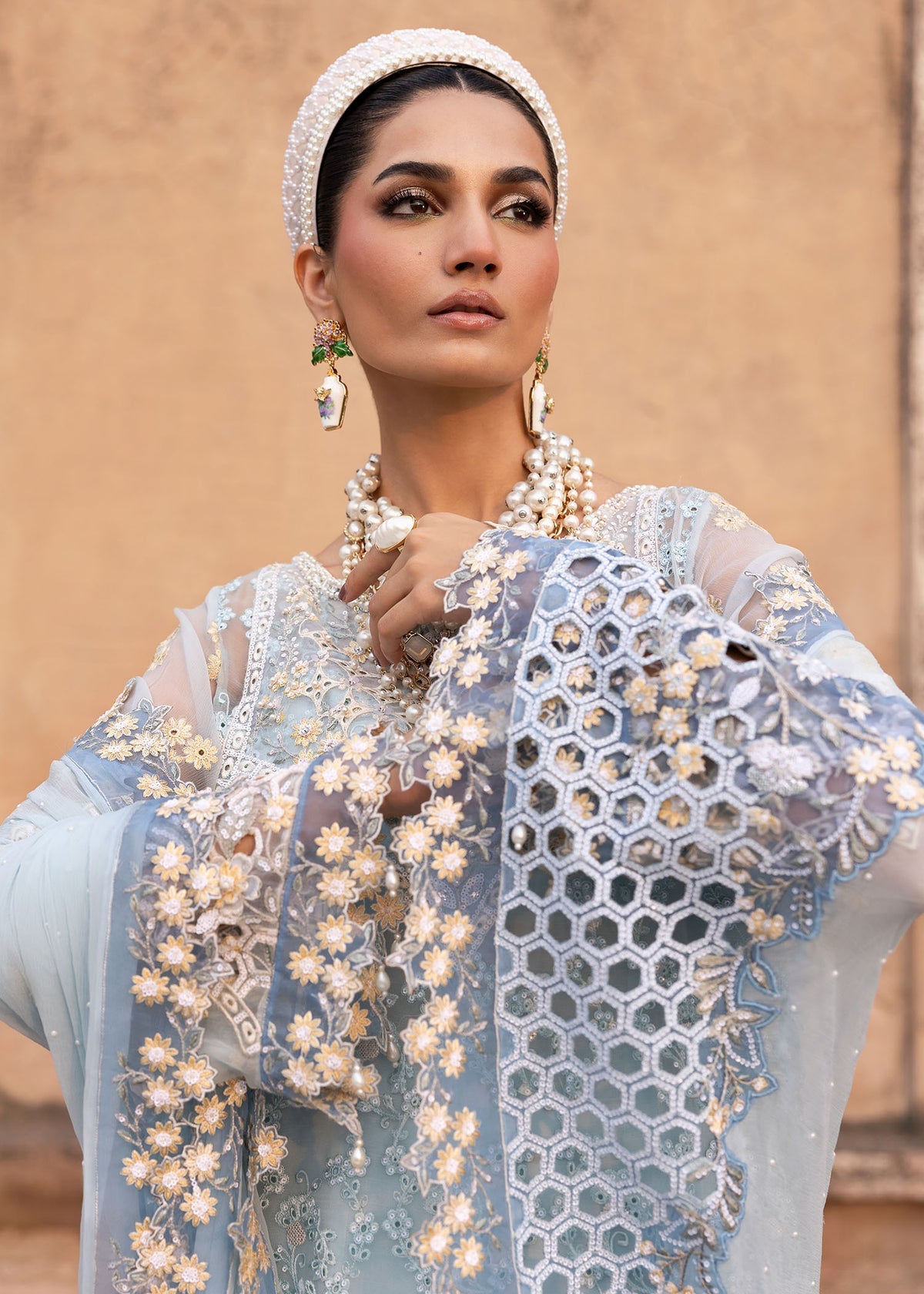 Sardinia | Chiffons Edit | Feroza -  Sardinia Ladies Clothes - Original Designer Dress - House of Maryam