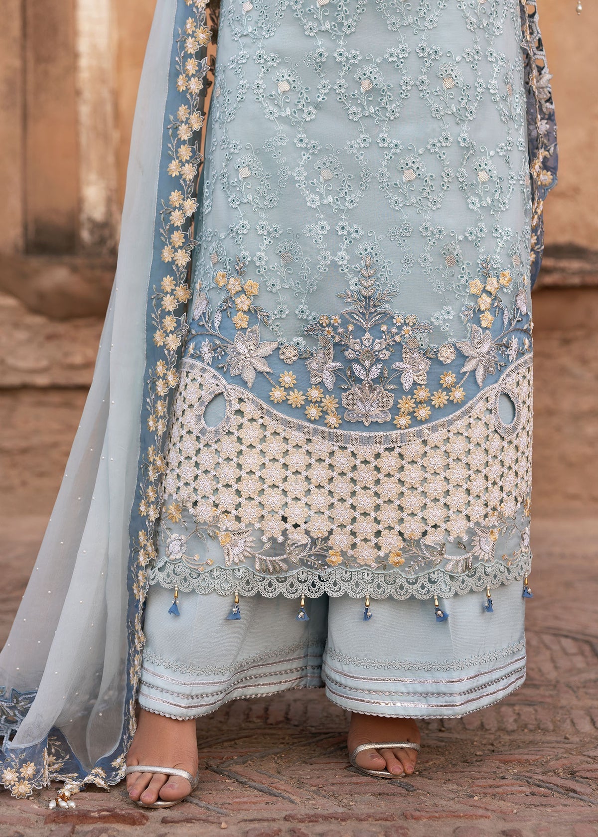 Sardinia | Chiffons Edit | Feroza -  Sardinia Ladies Clothes - Original Designer Dress - House of Maryam